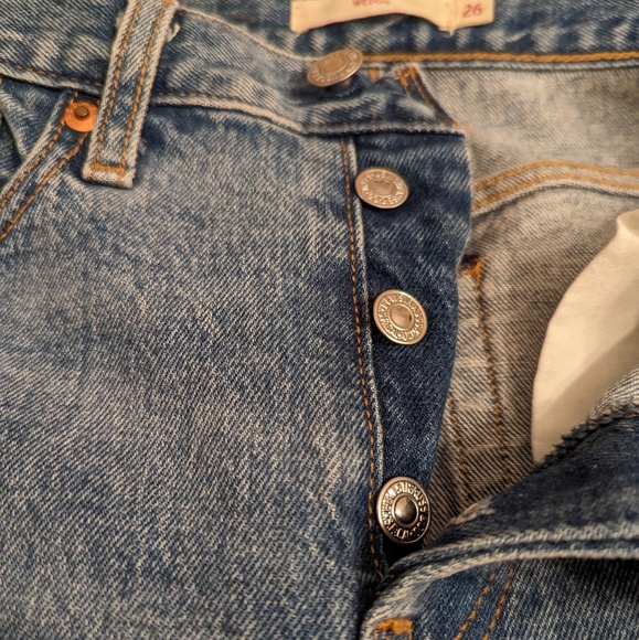 Levi's - Wedgie Jeans - Size 26 - Picture 6 of 7